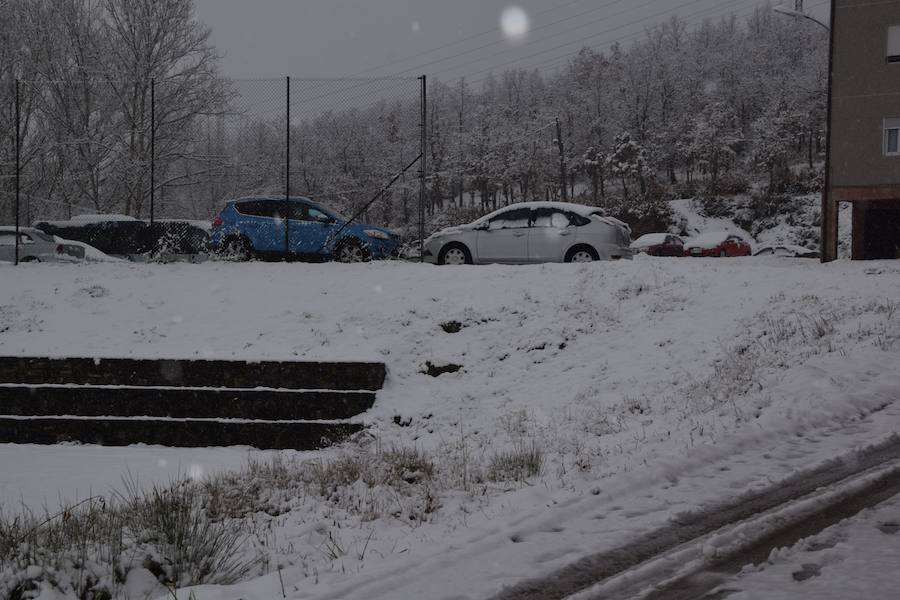 Nieva en Guardo