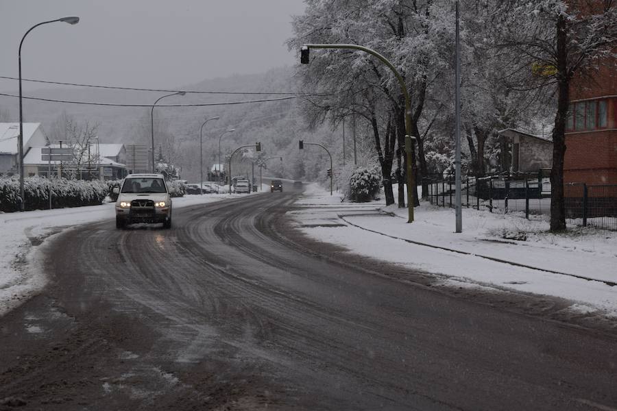 Nieva en Guardo