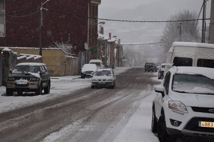 Nieva en Guardo