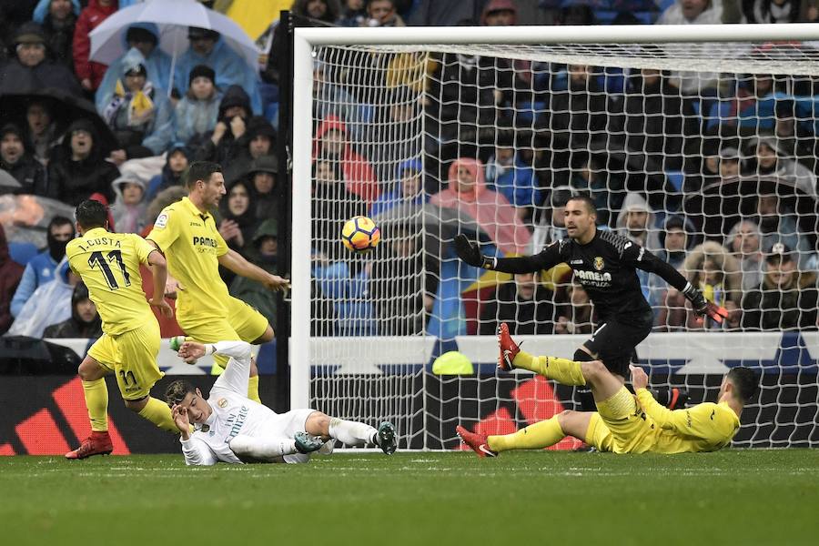 El conjunto blanco sufrió ante el Villarreal su tercera derrota de la temporada en el Santiago Bernabéu.