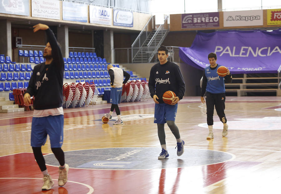 Entrenamiento del Chocolates Trapa Palencia