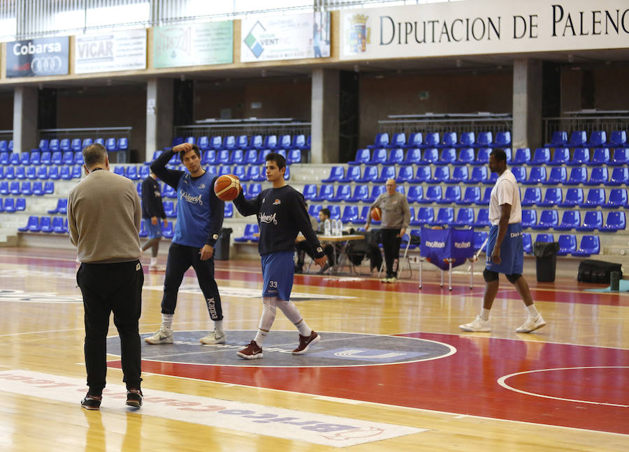 Entrenamiento del Chocolates Trapa Palencia