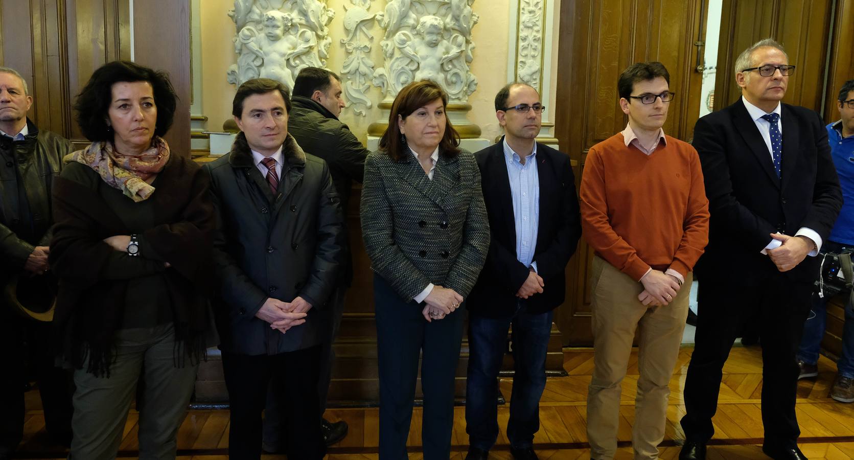 Se trata de una imagen del fotógrafo aficionado Carlos Jesús Platero Rodríguez, que capta en primer plano la talla del Señor Atado a la Columna, de Gregorio Fernández | El periodista, poeta y escritor Ángel María de Pablos se encargará de pronunciar el pregón