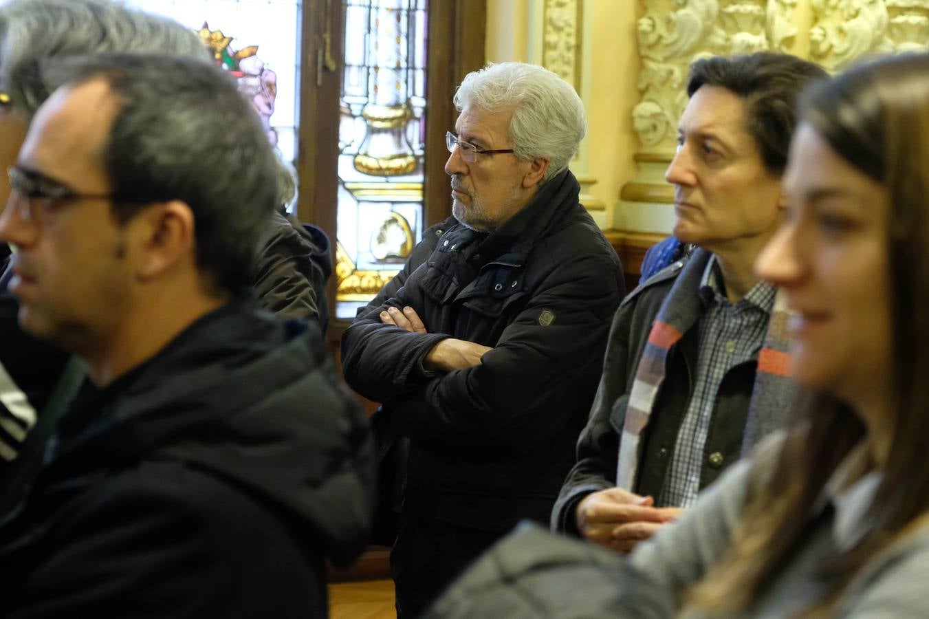 Se trata de una imagen del fotógrafo aficionado Carlos Jesús Platero Rodríguez, que capta en primer plano la talla del Señor Atado a la Columna, de Gregorio Fernández | El periodista, poeta y escritor Ángel María de Pablos se encargará de pronunciar el pregón