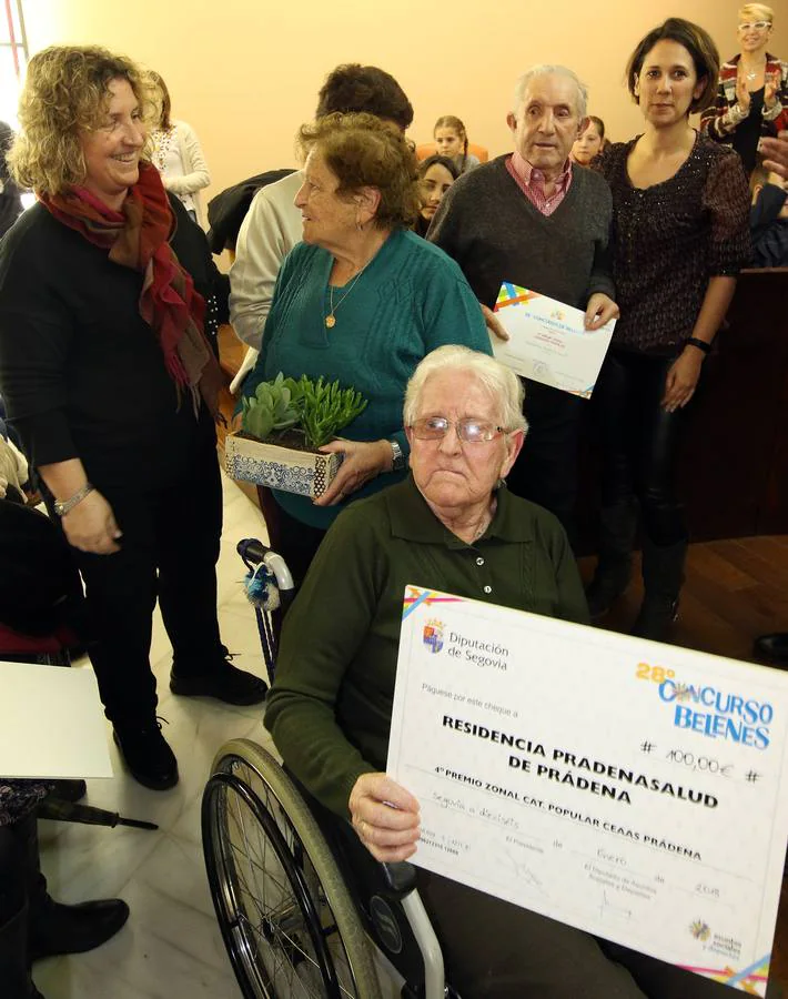 La Diputación de Segovia entrega los premios del Concurso Provincial de Belenes
