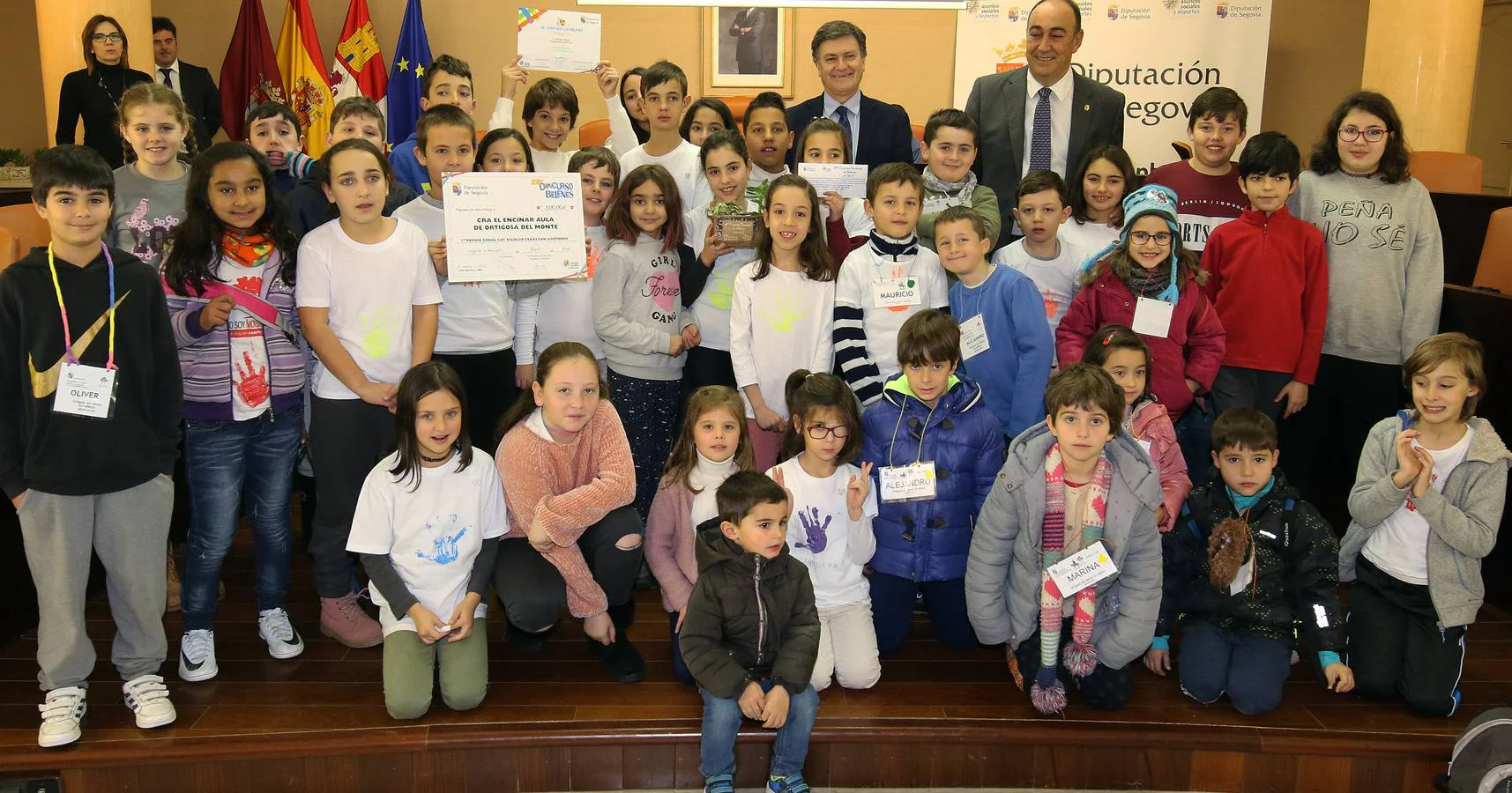 La Diputación de Segovia entrega los premios del Concurso Provincial de Belenes