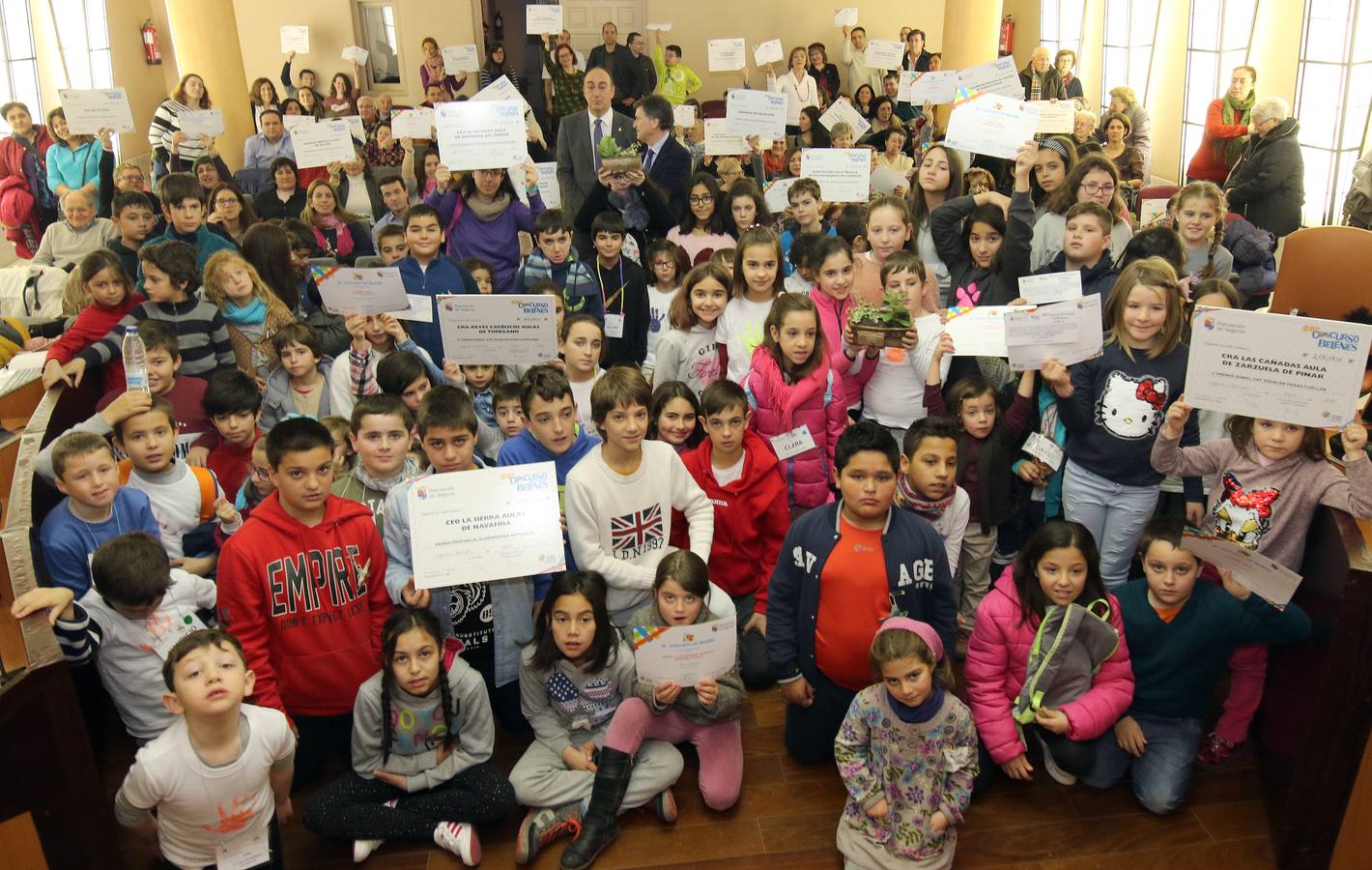 La Diputación de Segovia entrega los premios del Concurso Provincial de Belenes