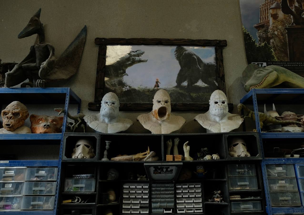 Cantabria elige la escultura de un simio creado por el escultor Miguel Lobato en su empresa de efectos especiales ML FX Studios para promocionar Cabárceno