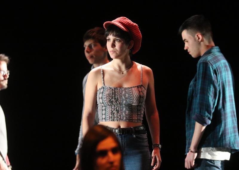 Ensayo de &#039;Fuegos&#039;, tercera obra del proyecto La Nave del Teatro Calderón de Valladolid
