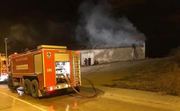 La nave arde en Peñafiel. 