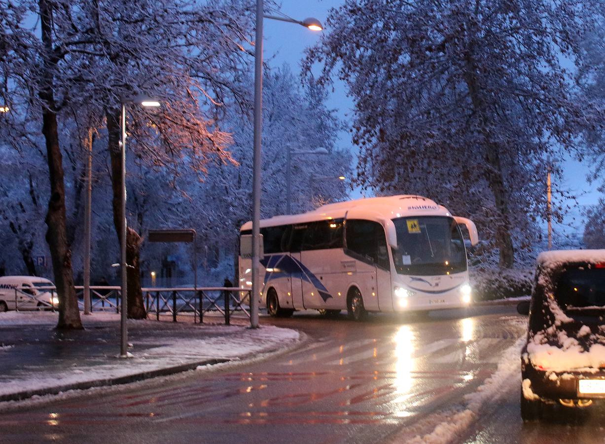 Vuelve la nieve a Segovia