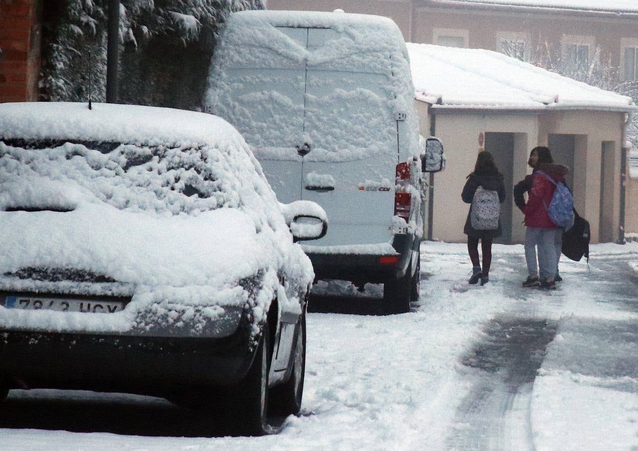 Vuelve la nieve a Segovia