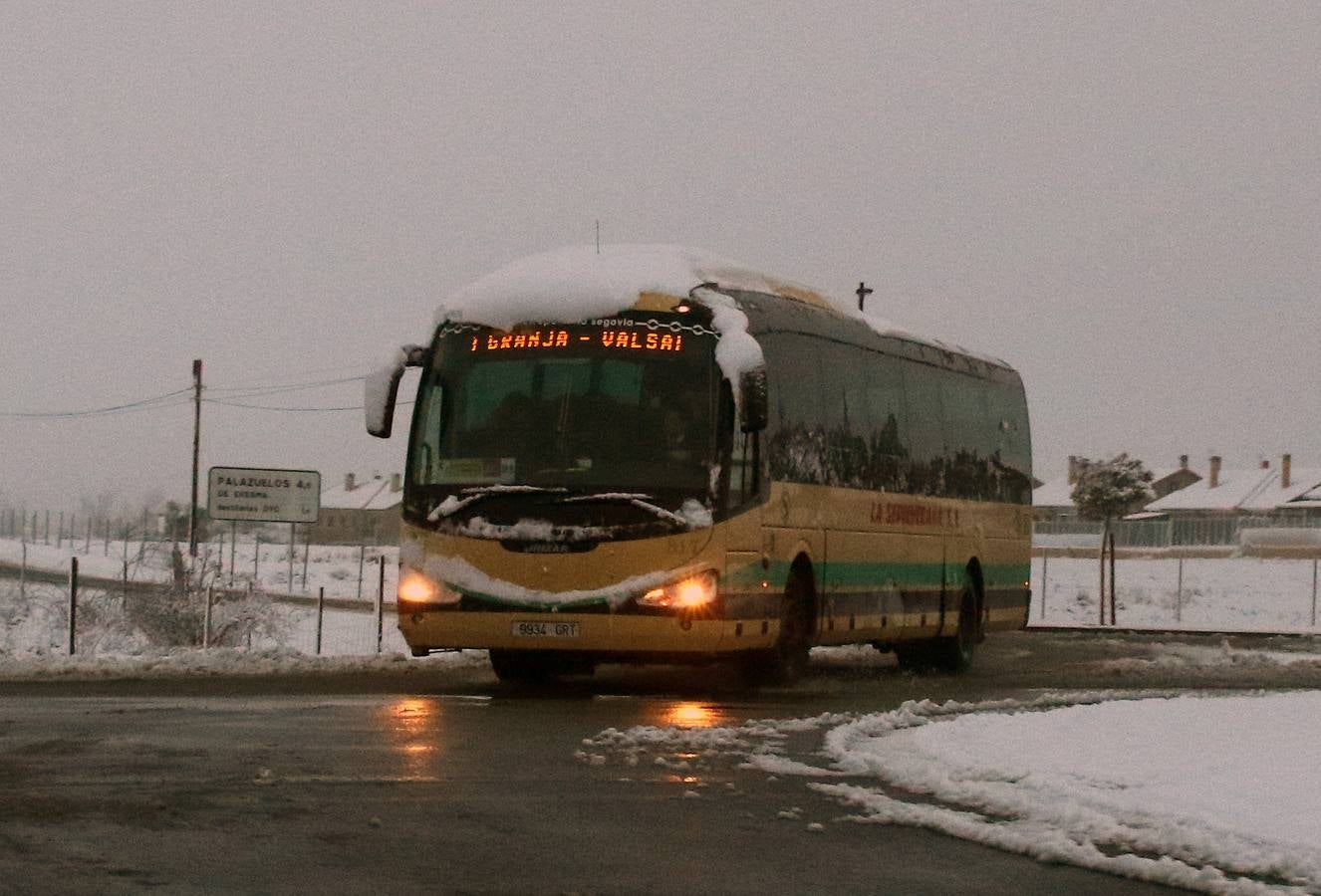 Vuelve la nieve a Segovia