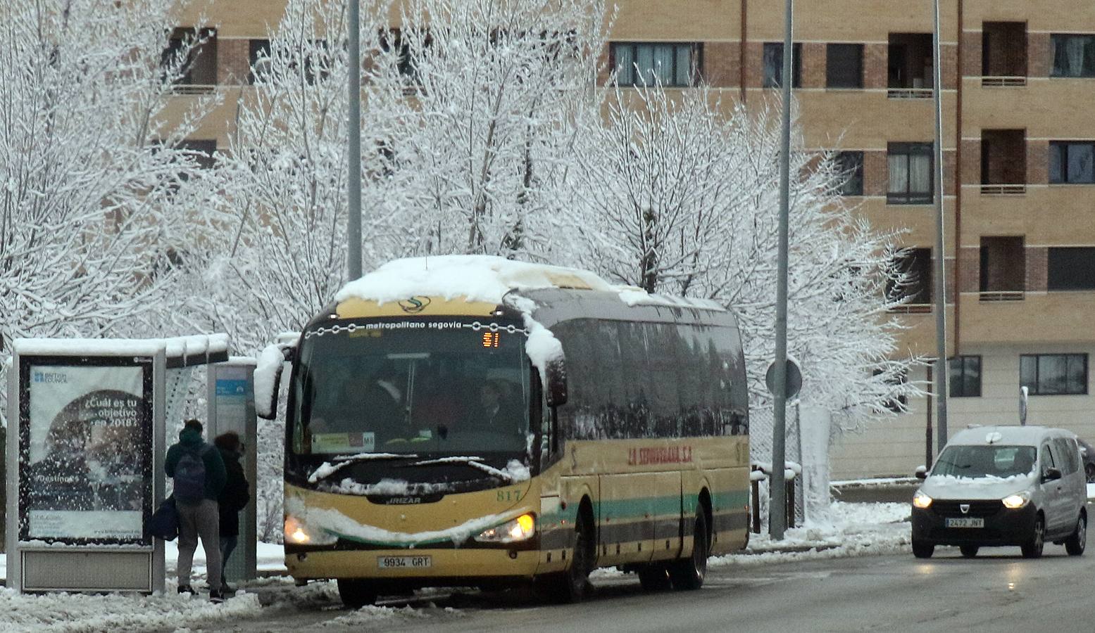 Vuelve la nieve a Segovia