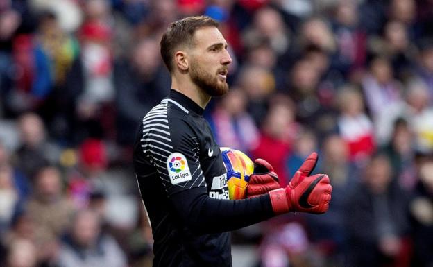 Jan Oblak, portero del Atlético. 