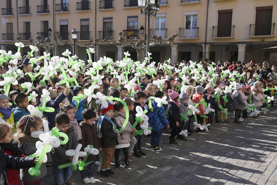 El colegio Filipenses celebra el Día de la Paz en la Plaza Mayor