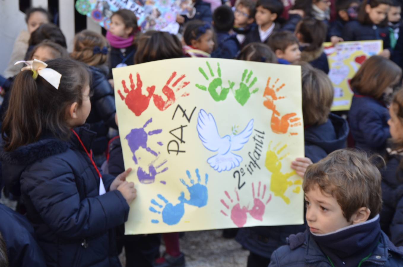 Día de la Paz en el colegio Sagrado Corazón-La Anunciata.