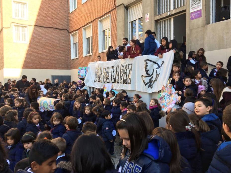 Día de la Paz en el colegio Sagrado Corazón-La Anunciata.