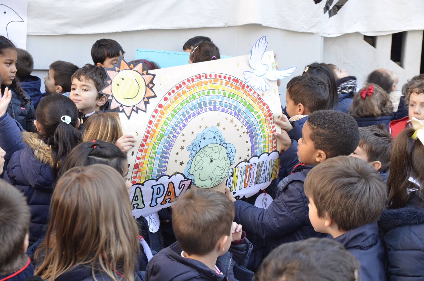 Día de la Paz en el colegio Sagrado Corazón-La Anunciata.