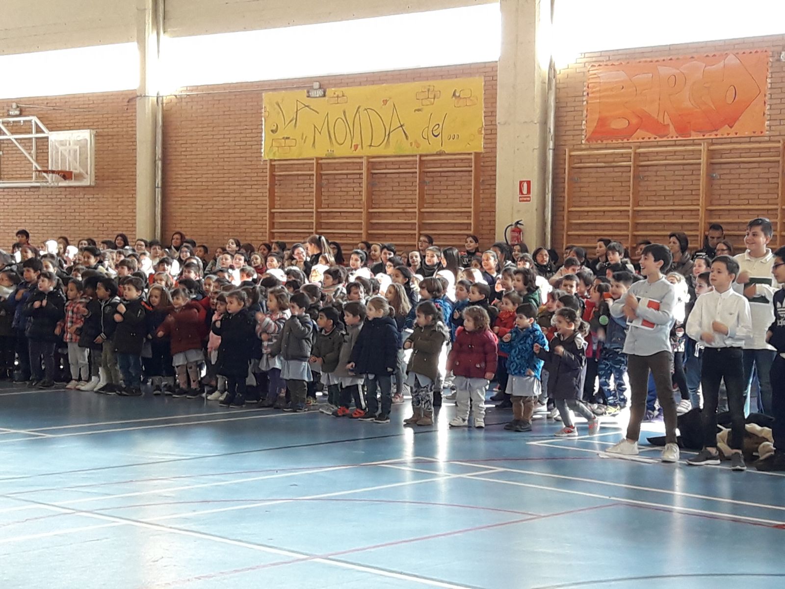 Día de la Paz en el Colegio Gonzalo de Berceo de Valladolid.