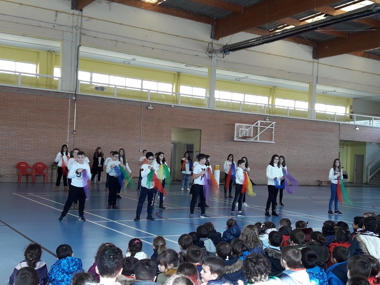 Día de la Paz en el Colegio Gonzalo de Berceo de Valladolid.