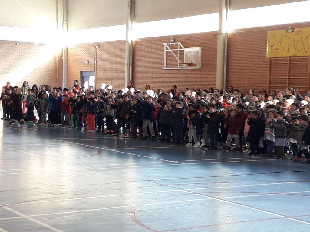 Día de la Paz en el Colegio Gonzalo de Berceo de Valladolid.