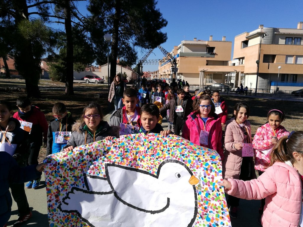 Día de la Paz en el CEIP Arenales de Cantalejo