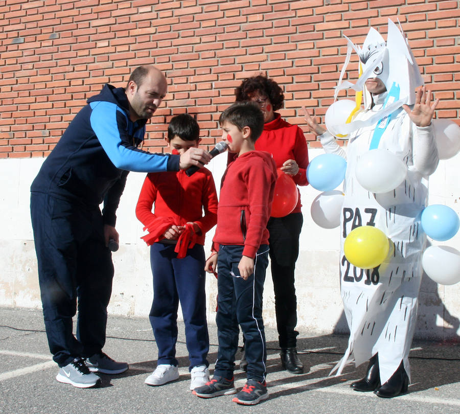 Celebración del Día de la Paz en Cuéllar.