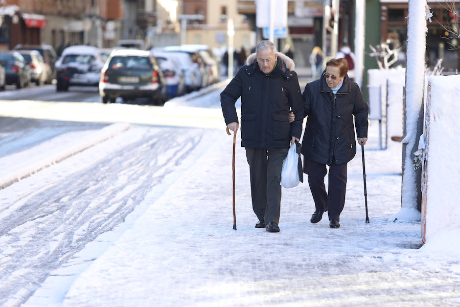 Nevada en León capital