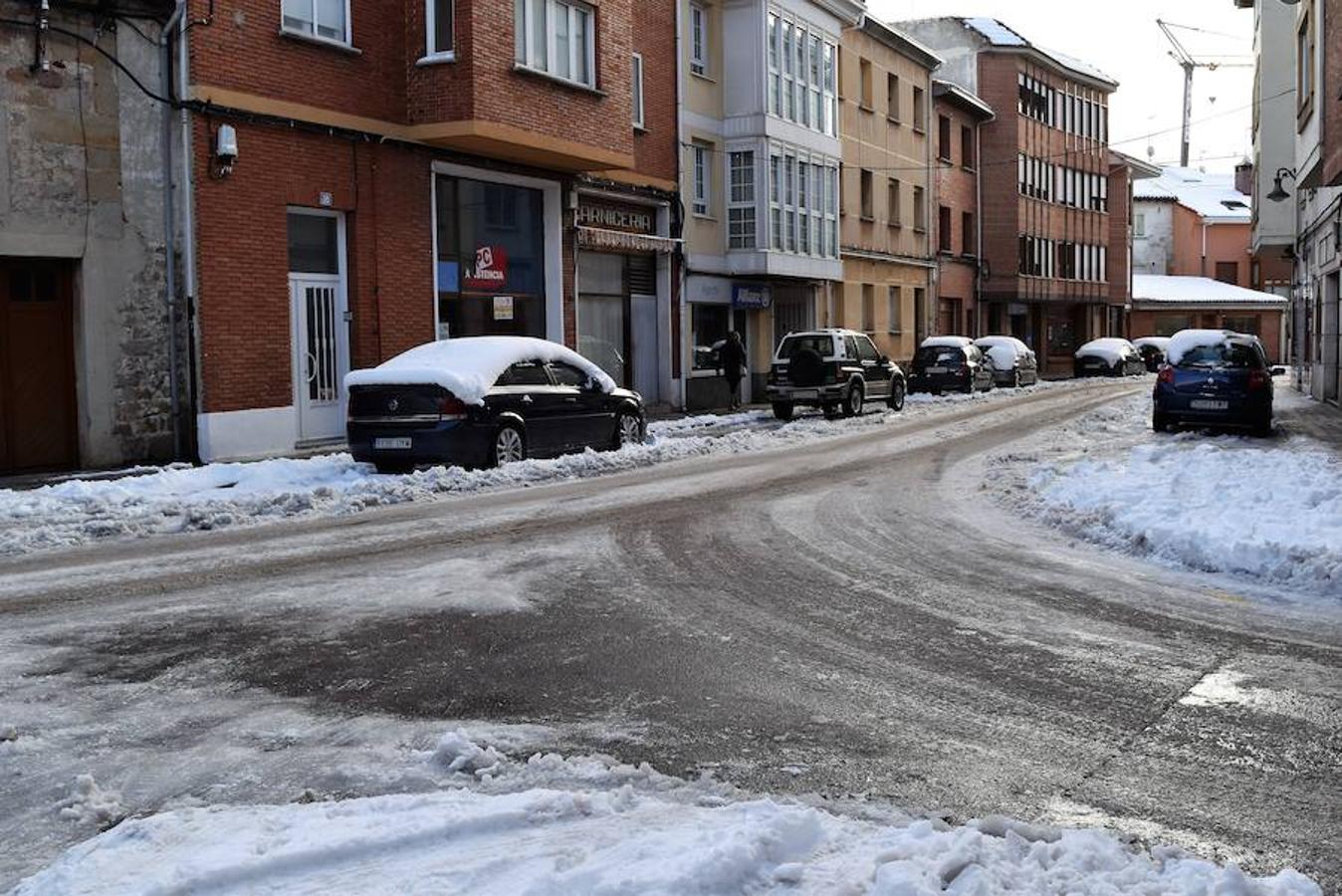 Tras la nieve, llega el hielo a la Montaña Palentina