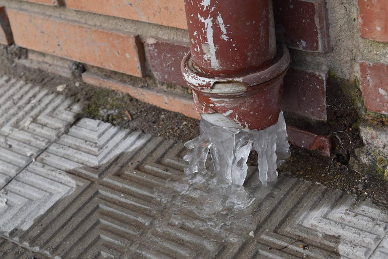 Tras la nieve, llega el hielo a la Montaña Palentina