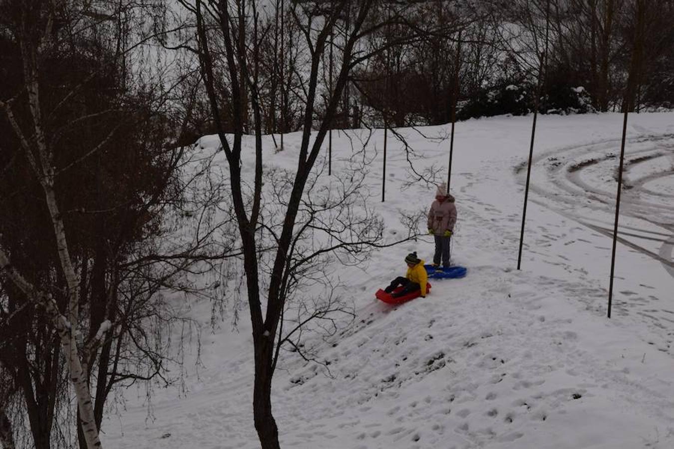Tras la nieve, llega el hielo a la Montaña Palentina