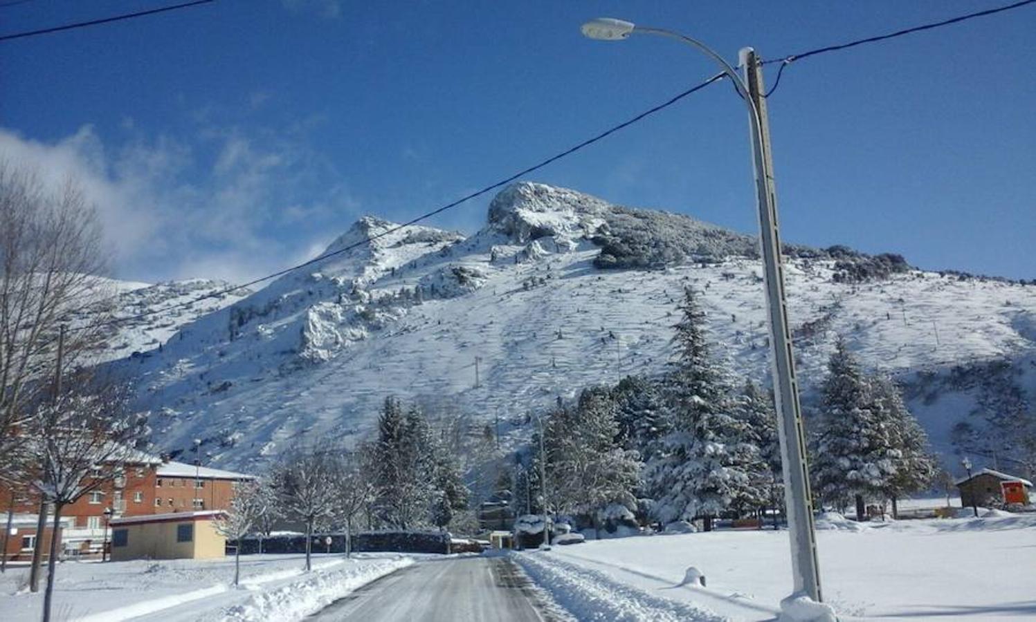 Tras la nieve, llega el hielo a la Montaña Palentina
