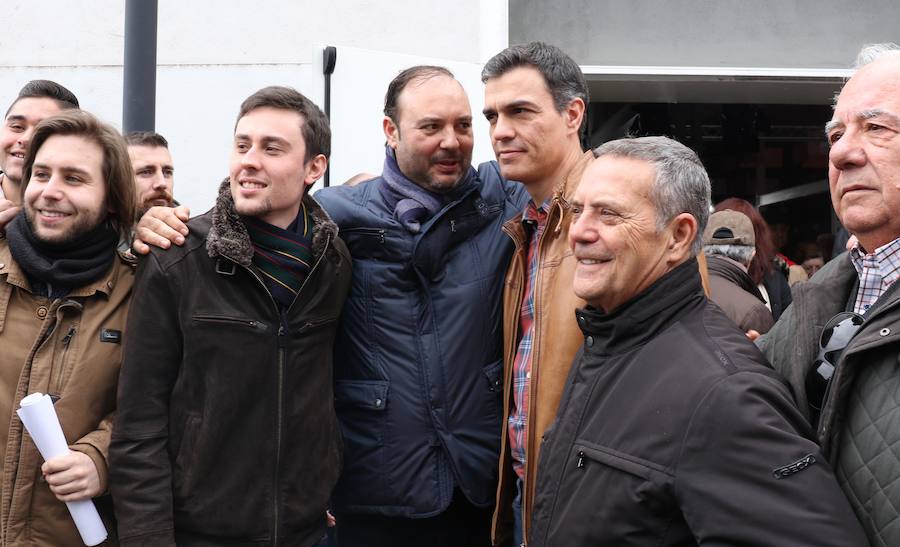 Pedro Sánchez, en la asamblea abierta celebrada en Valladolid