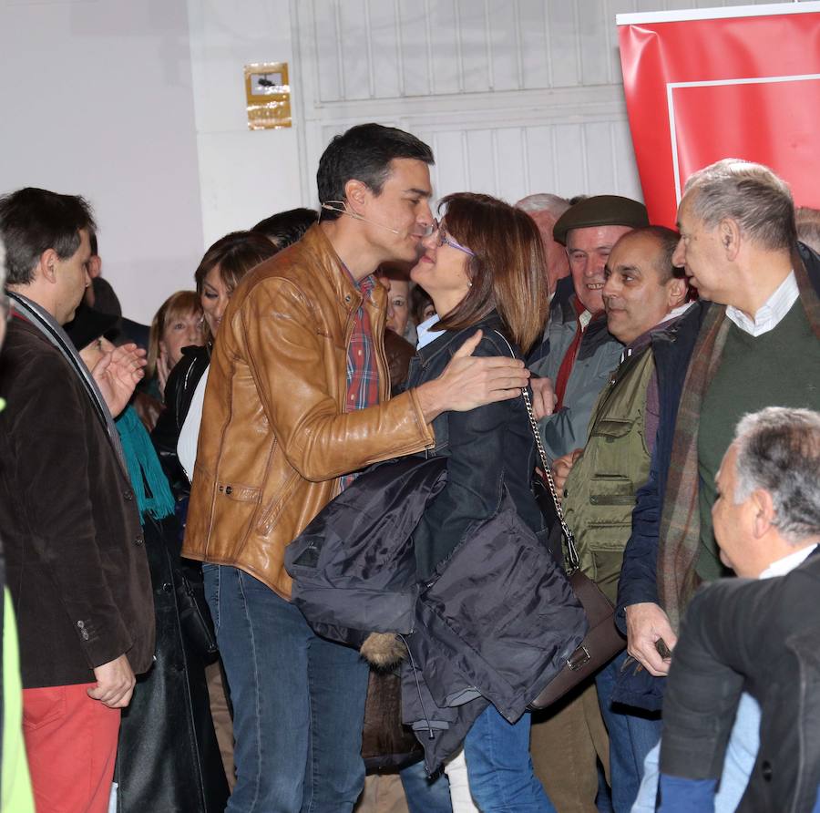 Pedro Sánchez, en la asamblea abierta celebrada en Valladolid