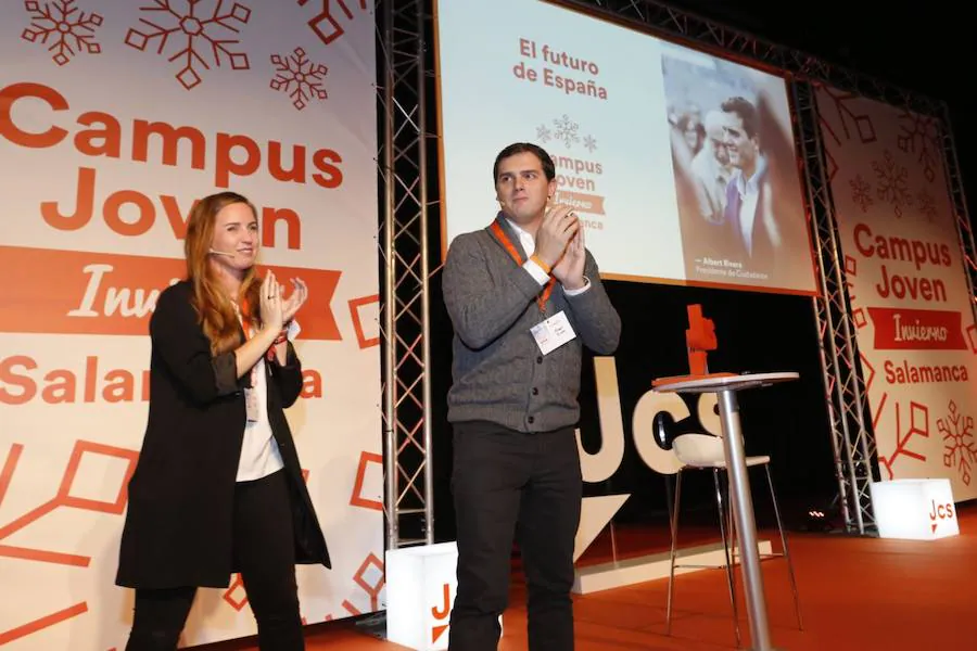 Campus Joven de Ciudadanos con Albert Rivera en Salamanca