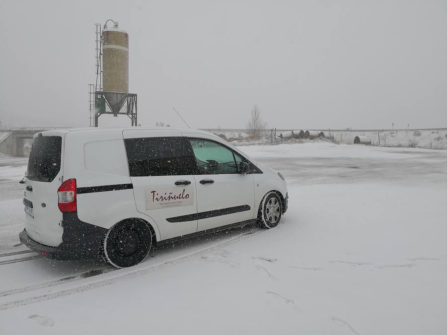 Nieve en Salamanca.