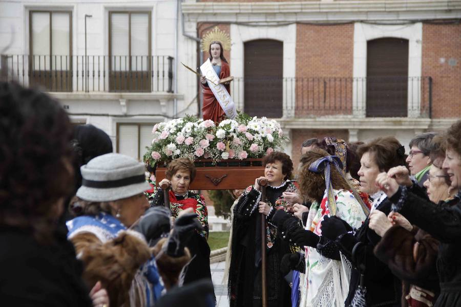 Día de las Águedas en Campaspero. 
