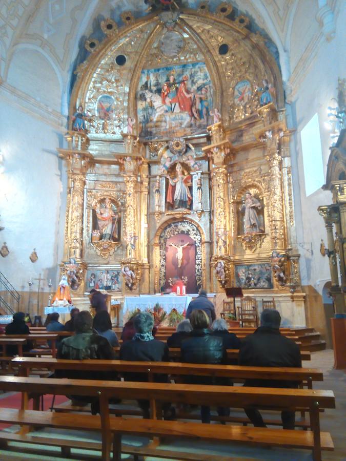Día de las Águedas en Gallegos de Hornija. 
