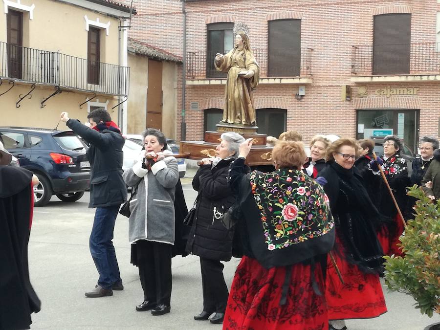 Día de las Águedas en La Seca. 