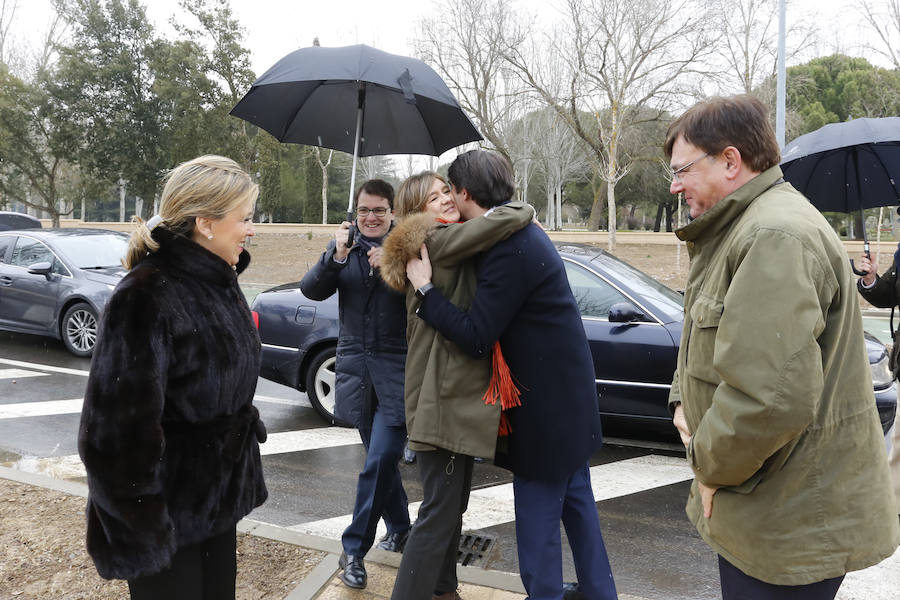 La ministra de Agricultura y Pesca, Alimentación y Medio Ambiente, Isabel García Tejerina, visitó esta mañana el parque fluvial de la Aldehuela, en Salamanca, y la Isla del Soto. 