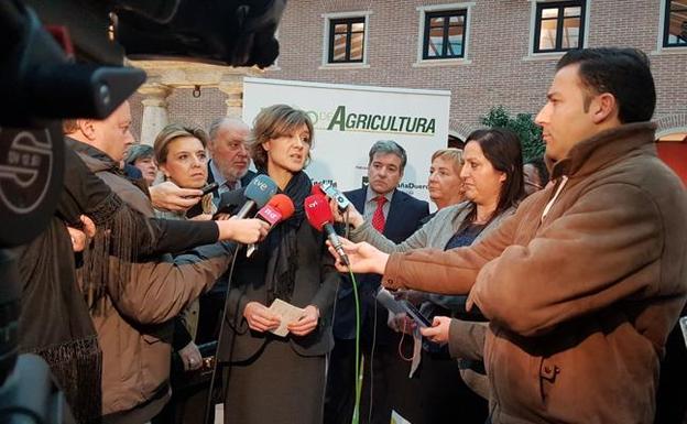 La ministra de Agricultura, en el Foro Agrario de El Norte