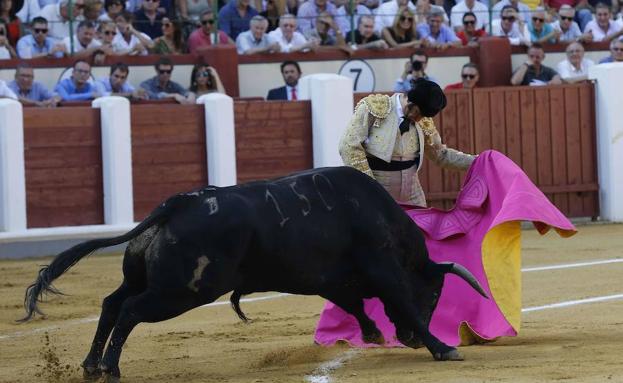 José Antonio Morante de la Puebla durante una de sus actuaciones en Valladolid. 