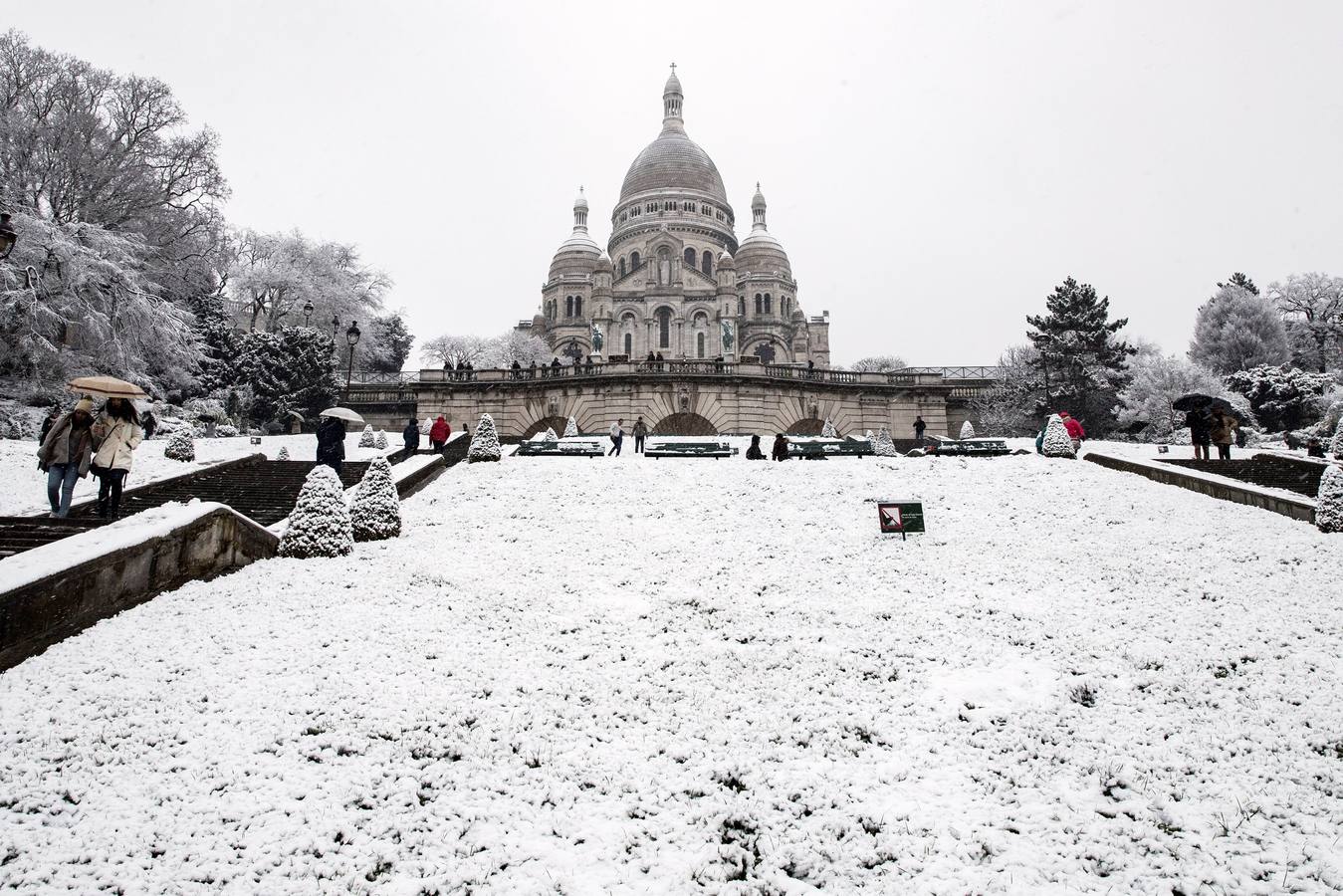 París se viste de blanco