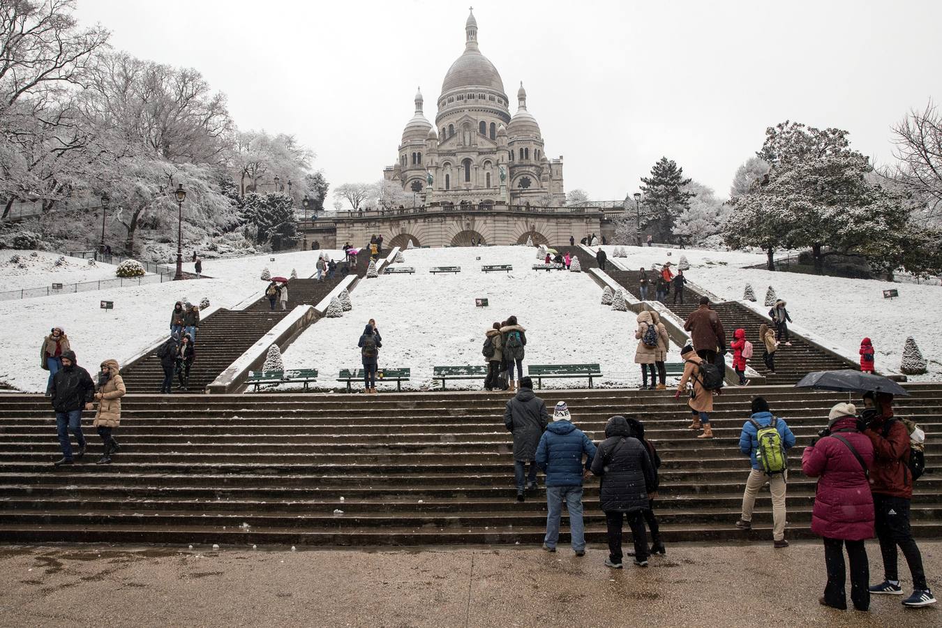 París se viste de blanco