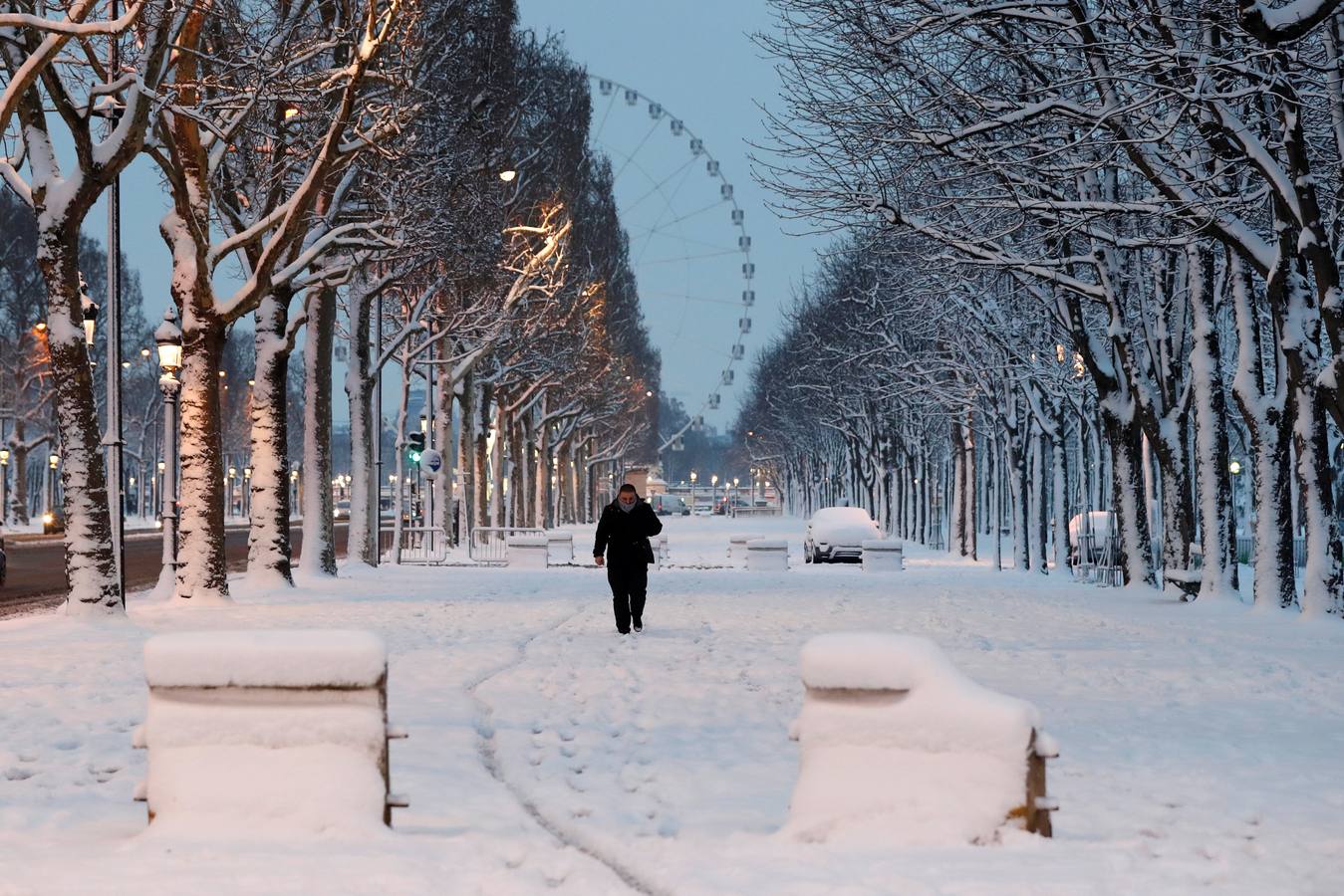 París se viste de blanco