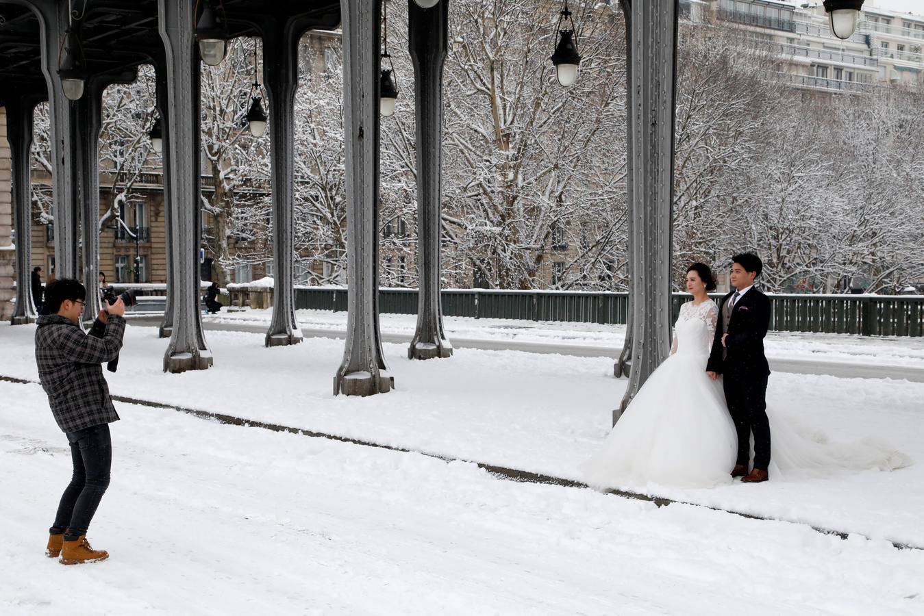 París se viste de blanco