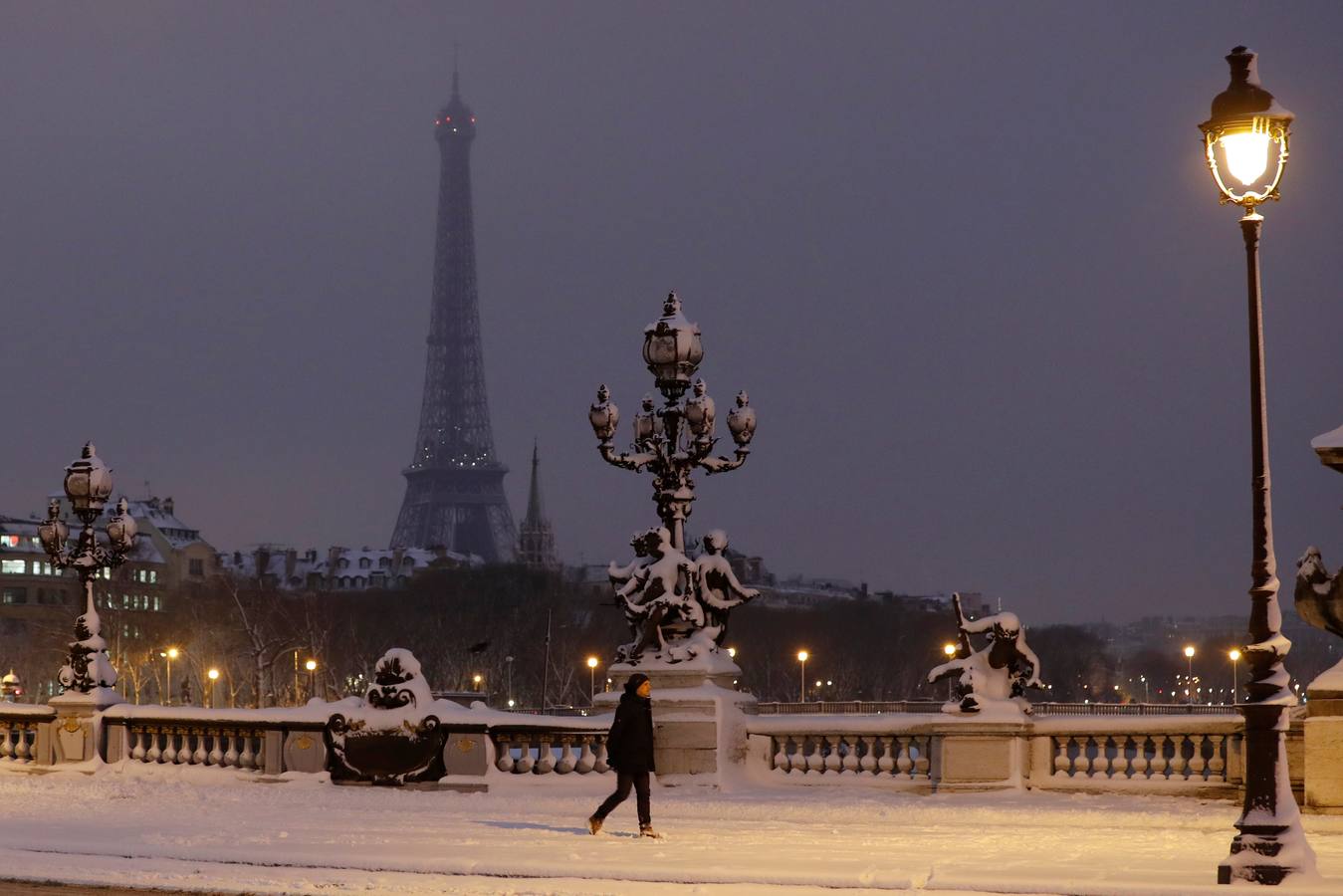 París se viste de blanco