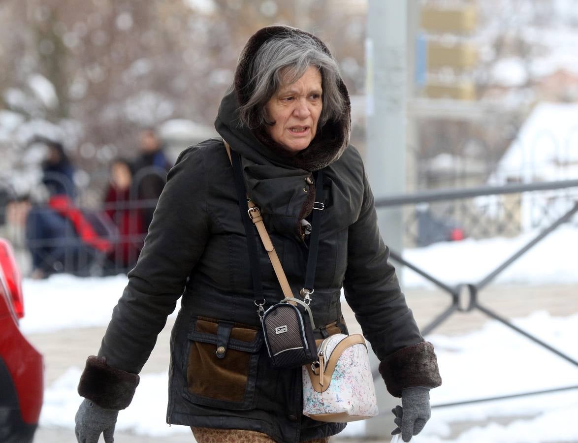 Jornada de intenso frío en Segovia