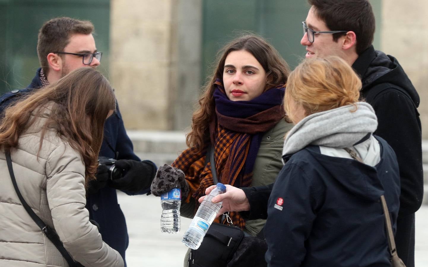 Jornada de intenso frío en Segovia